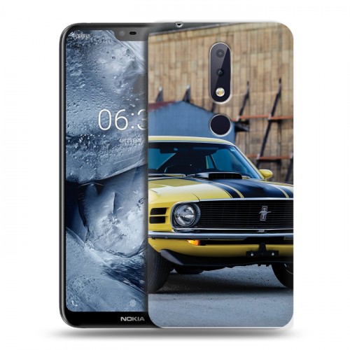 Дизайнерский пластиковый чехол для Nokia 6.1 Plus Ford