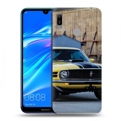 Дизайнерский пластиковый чехол для Huawei Y6 (2019) Ford