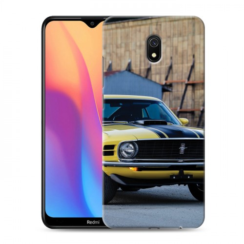 Дизайнерский силиконовый с усиленными углами чехол для Xiaomi RedMi 8A Ford