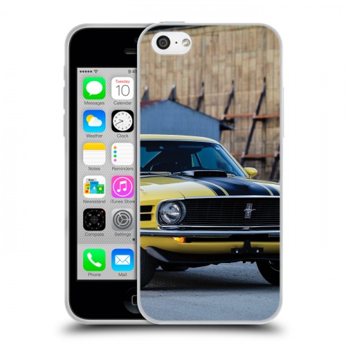 Дизайнерский пластиковый чехол для Iphone 5c Ford