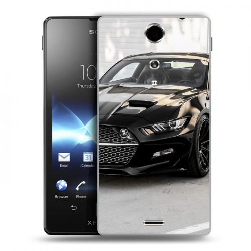 Дизайнерский пластиковый чехол для Sony Xperia TX Ford