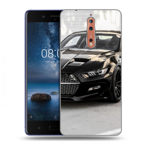 Дизайнерский пластиковый чехол для Nokia 8 Ford