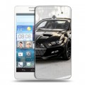 Дизайнерский пластиковый чехол для Huawei Ascend D2 Ford