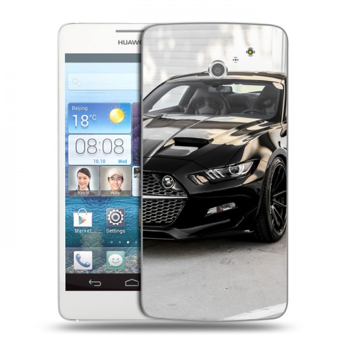 Дизайнерский пластиковый чехол для Huawei Ascend D2 Ford