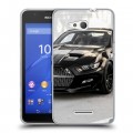 Дизайнерский пластиковый чехол для Sony Xperia E4g Ford