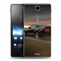 Дизайнерский пластиковый чехол для Sony Xperia TX Ford