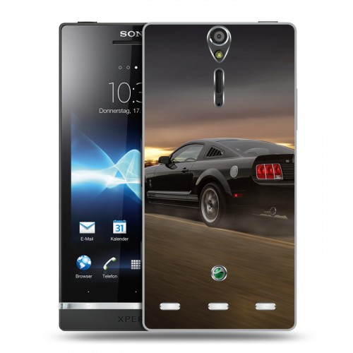 Дизайнерский пластиковый чехол для Sony Xperia S Ford