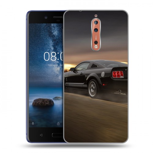 Дизайнерский пластиковый чехол для Nokia 8 Ford