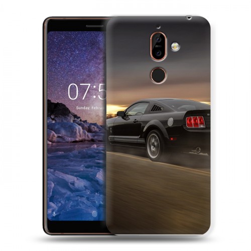 Дизайнерский пластиковый чехол для Nokia 7 Plus Ford