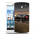 Дизайнерский пластиковый чехол для Huawei Ascend D2 Ford