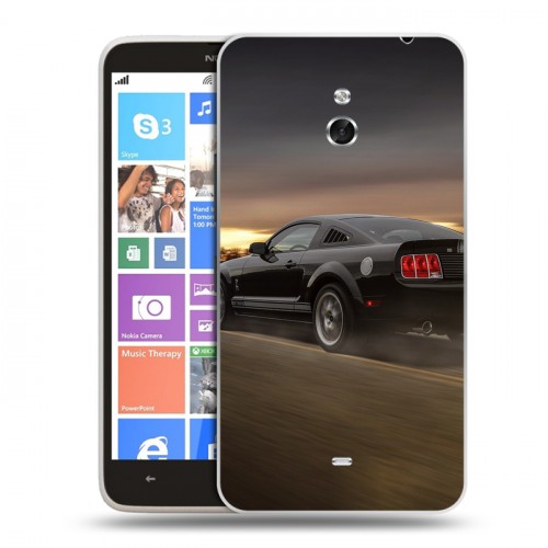 Дизайнерский пластиковый чехол для Nokia Lumia 1320 Ford