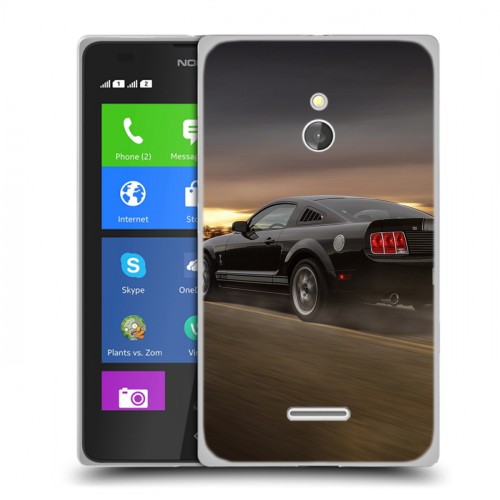 Дизайнерский силиконовый чехол для Nokia XL Ford