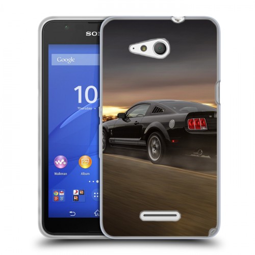 Дизайнерский пластиковый чехол для Sony Xperia E4g Ford