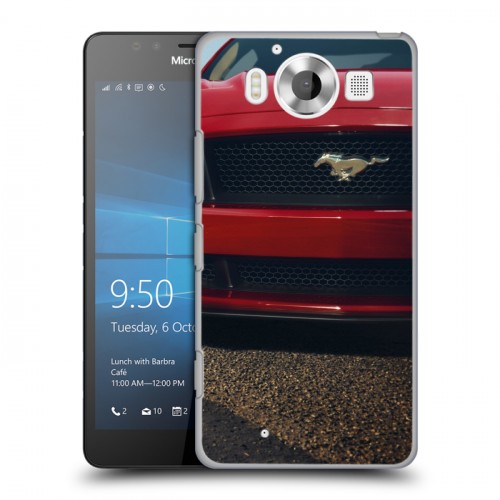 Дизайнерский пластиковый чехол для Microsoft Lumia 950 Ford