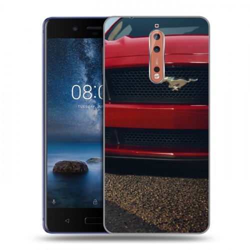 Дизайнерский пластиковый чехол для Nokia 8 Ford