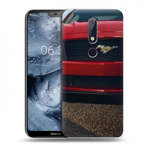 Дизайнерский пластиковый чехол для Nokia 6.1 Plus Ford