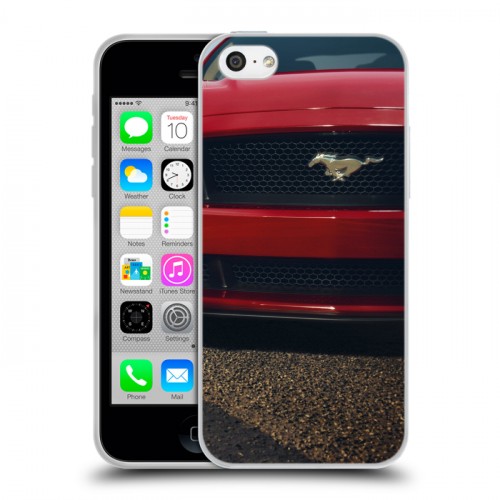 Дизайнерский пластиковый чехол для Iphone 5c Ford