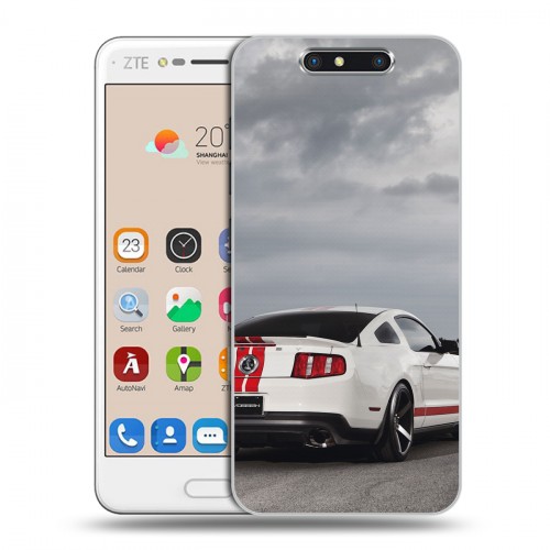 Дизайнерский пластиковый чехол для ZTE Blade V8 Ford