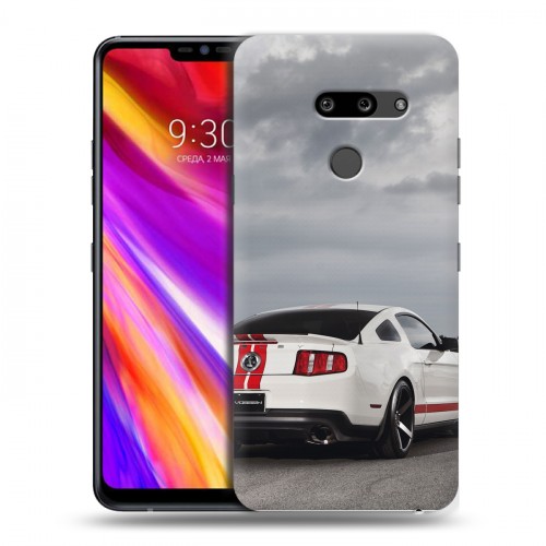 Дизайнерский пластиковый чехол для LG G8 ThinQ Ford