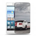 Дизайнерский пластиковый чехол для Huawei Ascend D2 Ford