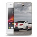 Дизайнерский пластиковый чехол для Sony Xperia E Ford