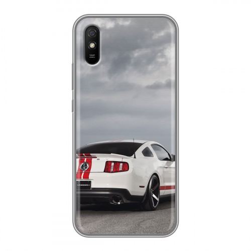 Дизайнерский силиконовый чехол для Xiaomi RedMi 9A Ford