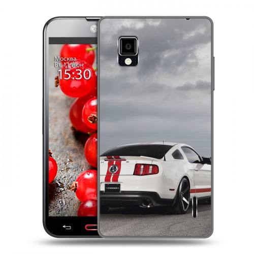 Дизайнерский пластиковый чехол для LG Optimus G Ford