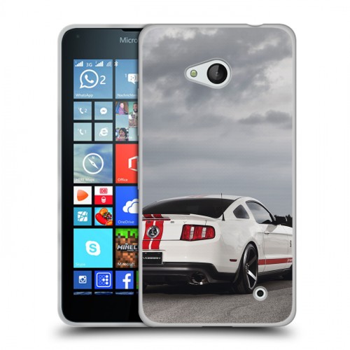 Дизайнерский пластиковый чехол для Microsoft Lumia 640 Ford