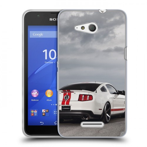 Дизайнерский пластиковый чехол для Sony Xperia E4g Ford