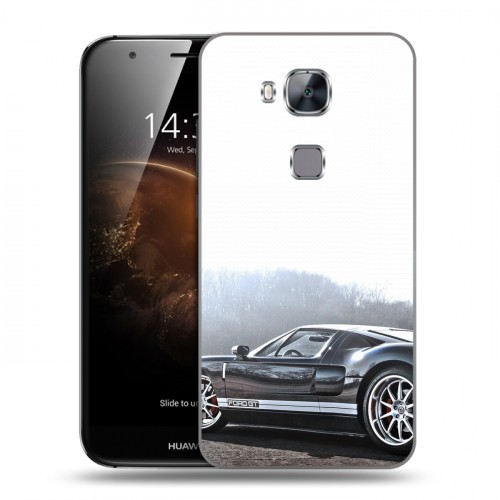 Дизайнерский пластиковый чехол для Huawei G8 Ford