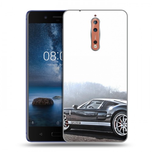 Дизайнерский пластиковый чехол для Nokia 8 Ford