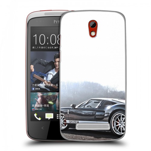 Дизайнерский пластиковый чехол для HTC Desire 500 Ford