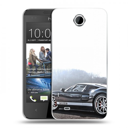 Дизайнерский пластиковый чехол для HTC Desire 300 Ford