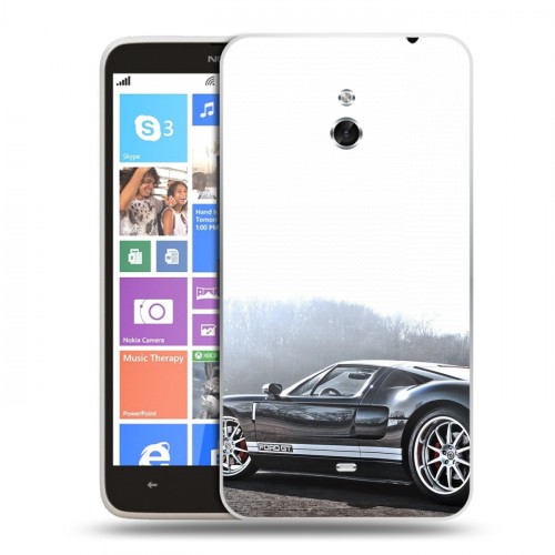 Дизайнерский пластиковый чехол для Nokia Lumia 1320 Ford