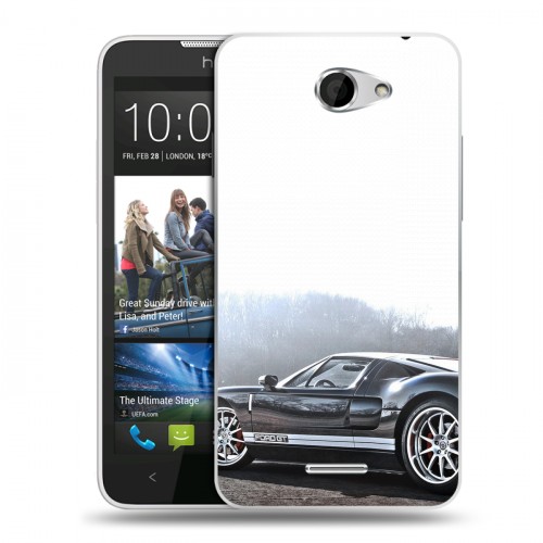 Дизайнерский пластиковый чехол для HTC Desire 516 Ford