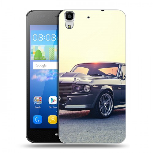 Дизайнерский пластиковый чехол для Huawei Y6 Ford