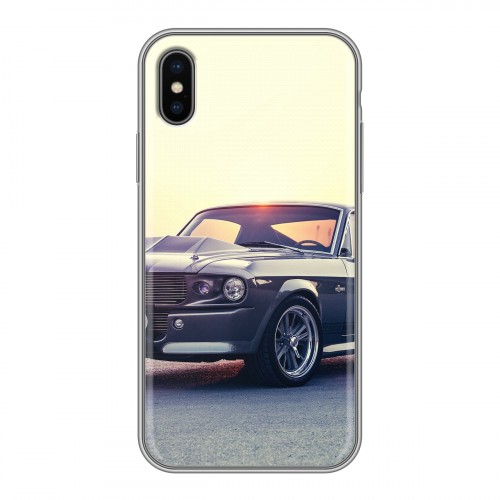 Дизайнерский силиконовый чехол для Iphone x10 Ford