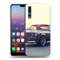 Дизайнерский силиконовый с усиленными углами чехол для Huawei P20 Pro Ford