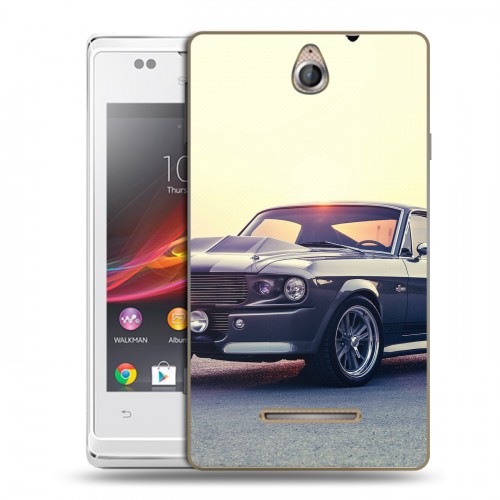 Дизайнерский пластиковый чехол для Sony Xperia E Ford