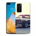 Дизайнерский пластиковый чехол для Huawei P40 Ford