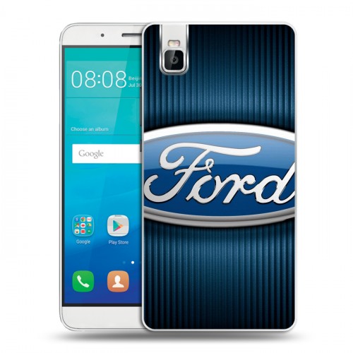 Дизайнерский пластиковый чехол для Huawei ShotX Ford