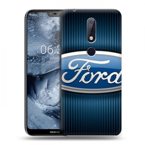 Дизайнерский пластиковый чехол для Nokia 6.1 Plus Ford