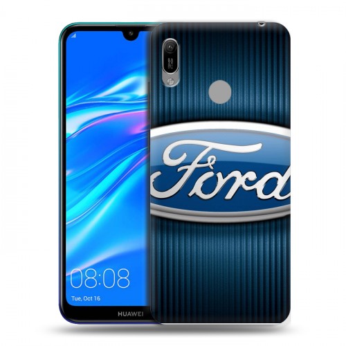 Дизайнерский пластиковый чехол для Huawei Y6 (2019) Ford