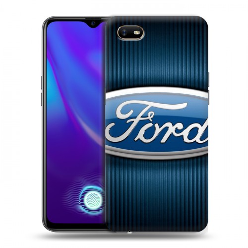 Дизайнерский силиконовый с усиленными углами чехол для OPPO A1k Ford