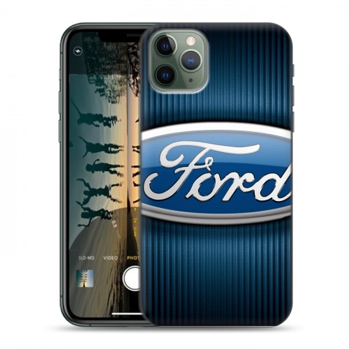 Дизайнерский пластиковый чехол для Iphone 11 Pro Ford