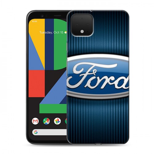 Дизайнерский пластиковый чехол для Google Pixel 4 Ford