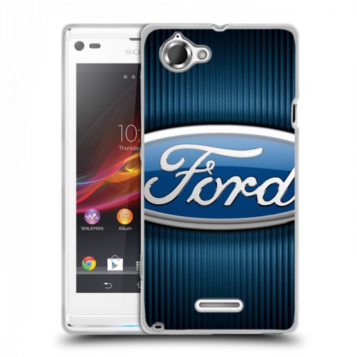 Дизайнерский пластиковый чехол для Sony Xperia L Ford