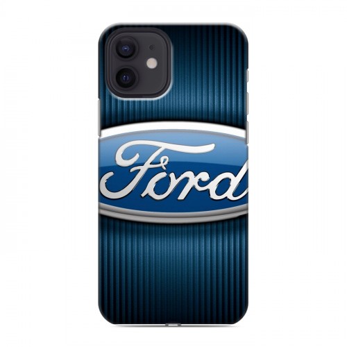 Дизайнерский силиконовый чехол для Iphone 12 Ford