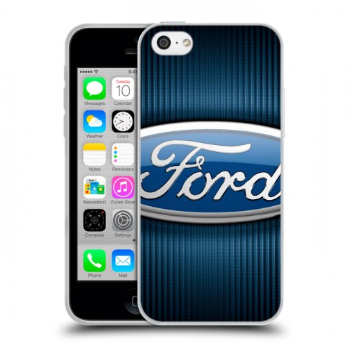 Дизайнерский пластиковый чехол для Iphone 5c Ford