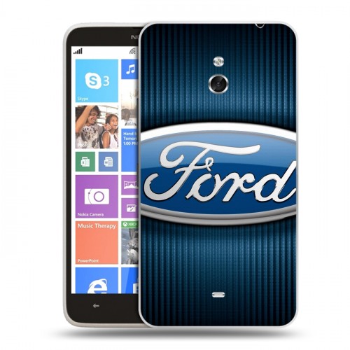 Дизайнерский пластиковый чехол для Nokia Lumia 1320 Ford